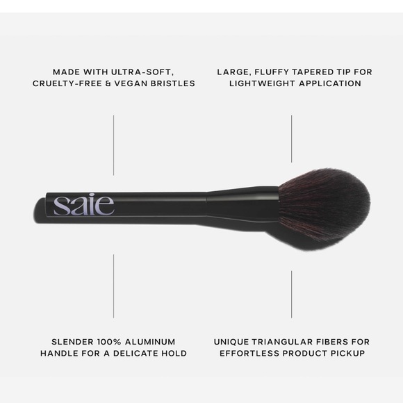 NWT Saie All-Over Powder Brush - Picture 2 of 5